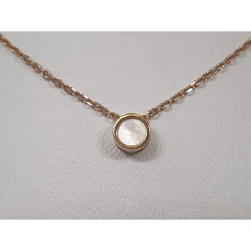 Золоте кольє Tango з перламутром. 869424 - фото 2