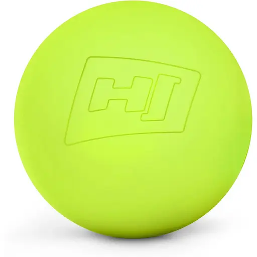 Силиконовый массажный мяч Hop-Sport HS-S063MB 63 мм салатовый