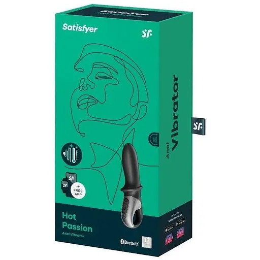 Анальний смарт-вібратор із підігрівом Satisfyer Hot Passion - фото 3