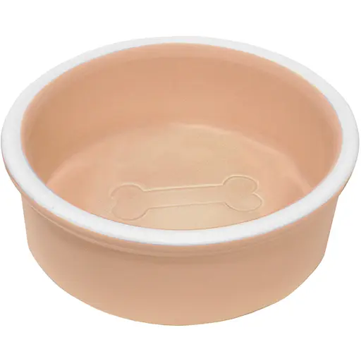 Миска керамічна Lucky Pet для собак 250 мл рожева