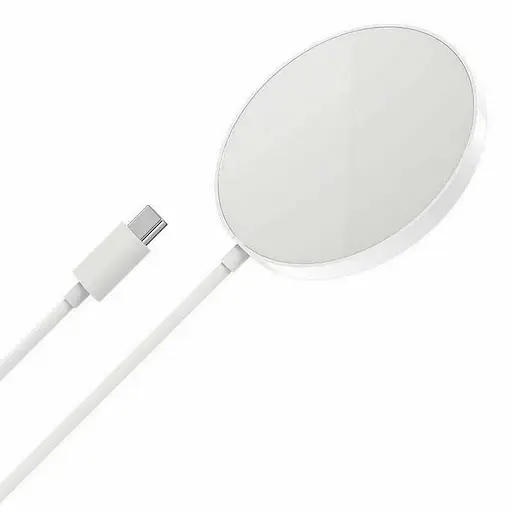 Бездротове ЗП HOCO CW28 magnetic wireless fast charger MagSafe 15W - фото 1