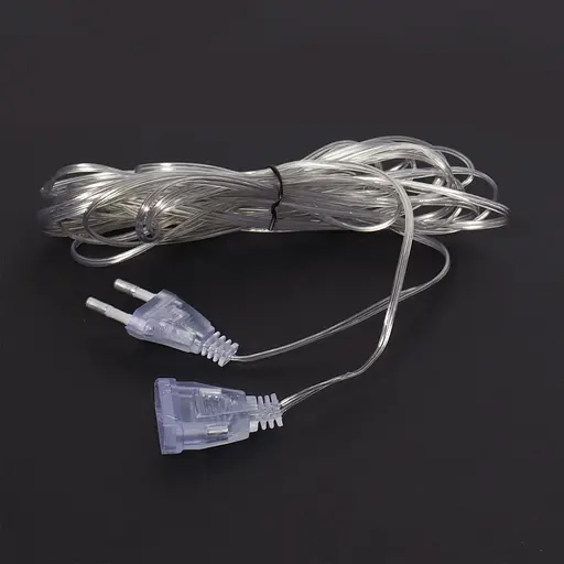 Гірляндний подовжувач для гірлянд штора Гірлянди Водоспад Гірлянда Бахрома 2 метри, Yu Xin 83218 - фото 4