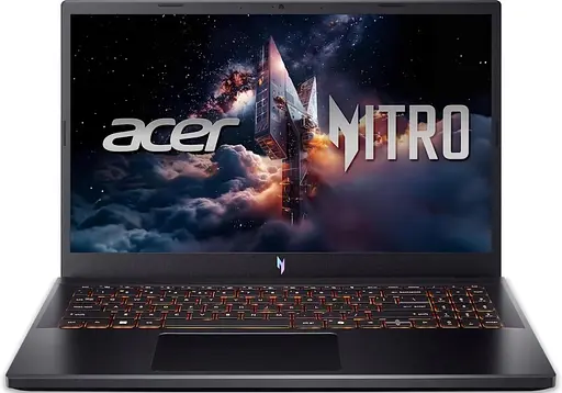 Ноутбук Acer 15.6 Nitro V 15 ANV15-52-57BB FHD IPS 165Hz/Intel i5-13420H/16GB/512SSD/RTX 5050 8GB/NOGRAVING/W11H/Black (NH.U1PAA.004) - фото 1