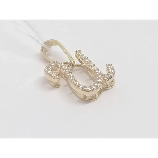 Золота підвіска Favoritum з фіанітами. 311579_И - фото 2