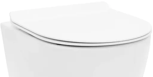 Сиденье для унитаза Rea Flat white REA-C6001, Белый - фото 6