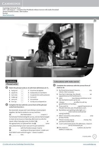 Complete First. Workbook without answers and Downloadable Audio - фото 3