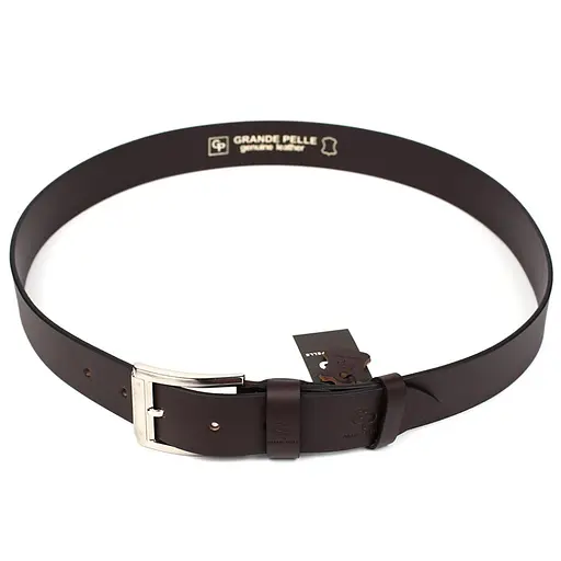 Ремінь шкіряний Grande Pelle 120х4 см acs0029218 - фото 5