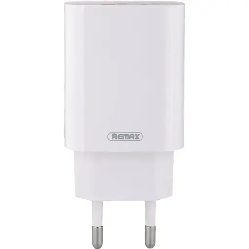 Зарядний пристрій Remax RP-U37 USB/ Type-C QC PD білий + кабель Type-C to Lightning - фото 1