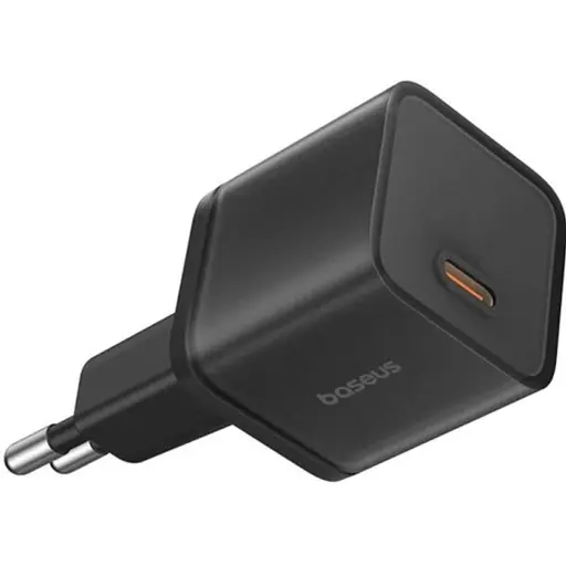 Мережевий зарядний пристрій Baseus GaN5S Fast Charger 1C 30W EU Cluster Чорний - фото 3