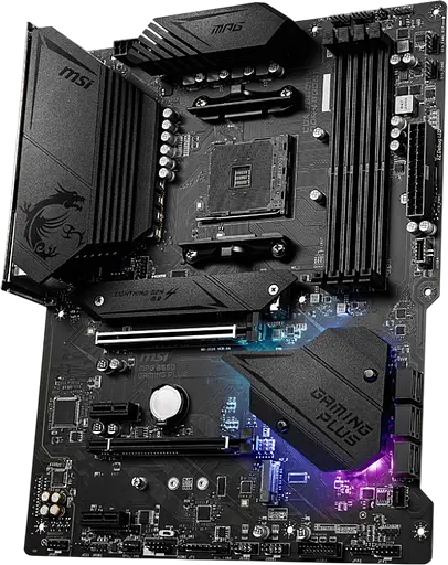 Материнська плата MSI B550 MPG Gaming Plus Socket AM4 (MPG B550 GAMING PLUS) Б/В - фото 2