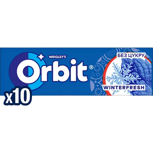 Набор: Батончик Twix в молочном шоколаде 50 г + Резинка жевательная Orbit White Малина-гранат 14 г + Резинка жевательная Orbit Winterfresh драже 14 г - фото 5