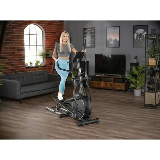 Орбитрек Hop-Sport HS-160CF Stage электромагнитный серый - фото 2