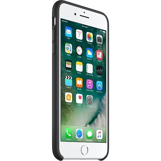 Чохол-накладка Toto Silicone Case Apple iPhone 7 Plus/8 Plus Black - фото 2