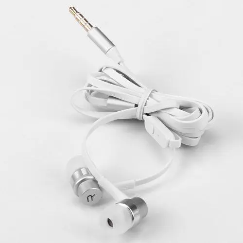 Провідні вакуумні навушники Remax RM-535, 3.5mm, 1.2m, silver - фото 6