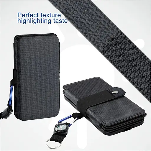 Туристическая солнечная зарядка для телефона Kernuap 5W, 5В / 1А (100130) - фото 6