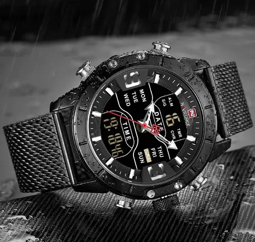 Годинник Naviforce Tesla Black NF9153 - фото 4