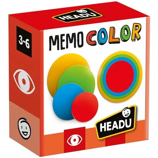 Розвиваюча гра Headu Мемо кольори (MU51289)