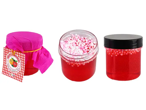 Кристальный слайм Фрукты и ягоды, 125 г, Чудисам