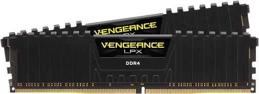 Оперативная память Corsair 16GB (2x8GB) DDR4 2400MHz Vengeance LPX (CMK16GX4M2A2400C14) - фото 1