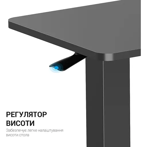 Геймерский стол OfficePro ODM366B Black (ODM366BK) - фото 2