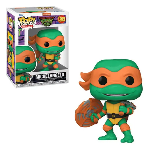 Фигурка Funko Pop Фанко Поп Черепашек-ниндзя TMNT Микеланджело Michelangelo 10см FP TMNT M 1395