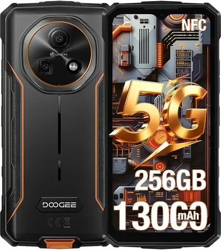 Смартфон DOOGEE Fire 7 5G 4/256GB  Blaze Orange