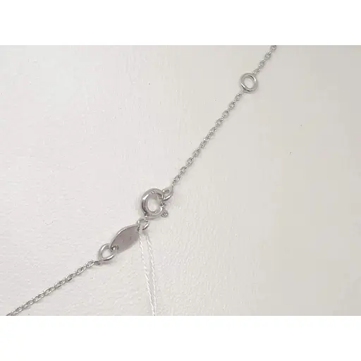 Срібне кольє Аметист 2204542 - фото 2