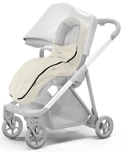 Теплий конверт-накидка Thule Stroller Footmuff Soft Beige (TH 11200327) - фото 2