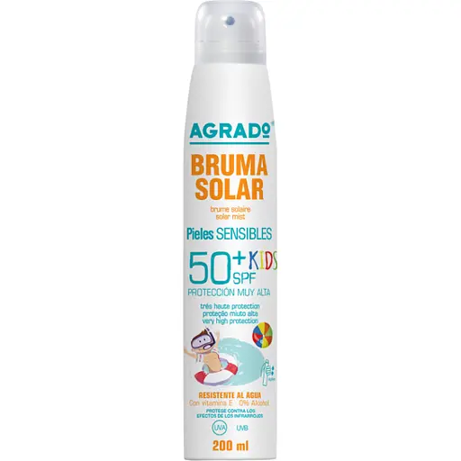 Спрей сонцезахисний для дітей Agrado Bruma Solar SPF 50+ 200 мл