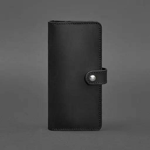 Кожаный портмоне 7.0 Черный Crazy Horse - фото 7