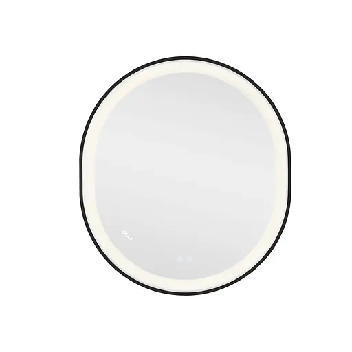 Дзеркало Qtap Gemini 800x700 з LED-підсвічуванням Touch, з антизапотіванням, з димером температури кольору (3000-6500K) Reverse QT2578R8072B - фото 5