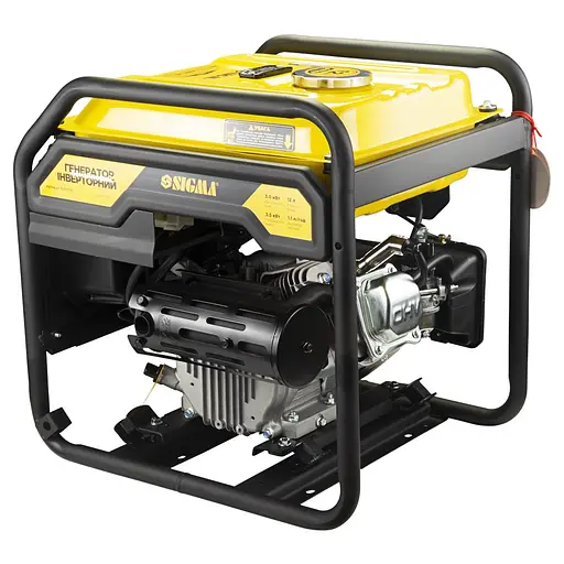 Генератор інверторний SIGMA 3.0/3.5 кВт, однофазний, ручний запуск (5710731) - фото 4