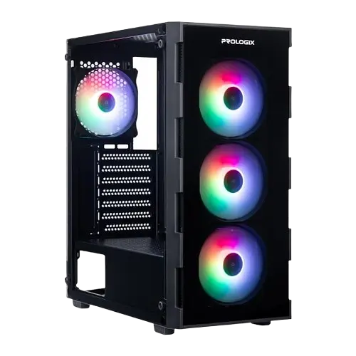 Корпус Prologix E114 FRGB Black (E114 Black)