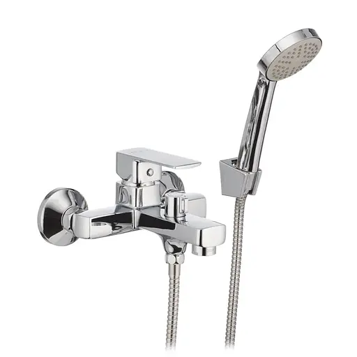 Смеситель для ванны Cron Kubus 009 CR0205 Хром - фото 1