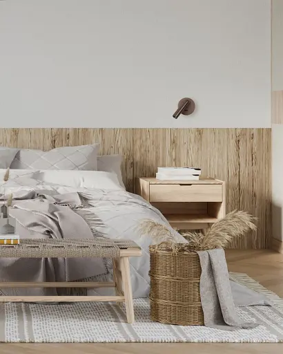 Бра, настінний світильник Italux WL-64834-1-CF Carda LED 1x2.5W 3000K 164Lm IP20 коричневий - фото 3