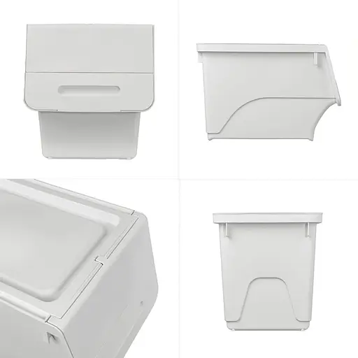 Контейнер для хранения Wall Sticker 45.5х28.5х31 см Белый SW-00002421 - фото 3