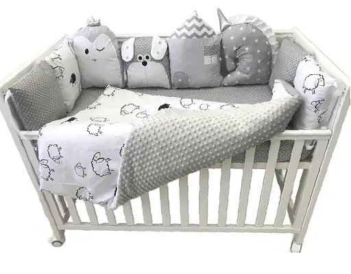 Дитячий набір Moontime у ліжечко "Овечки" - фото 1