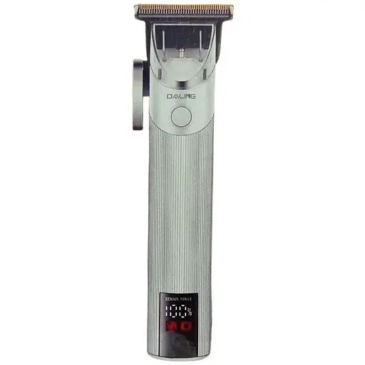 Мужской триммер Daling Super Trim профессиональный аккумуляторный с насадками с дисплеем 5 Вт DL-0008 - фото 1