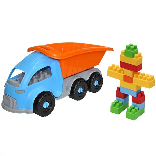 Самоскид Tigres з конструктором 33 елементи (40041) - фото 1