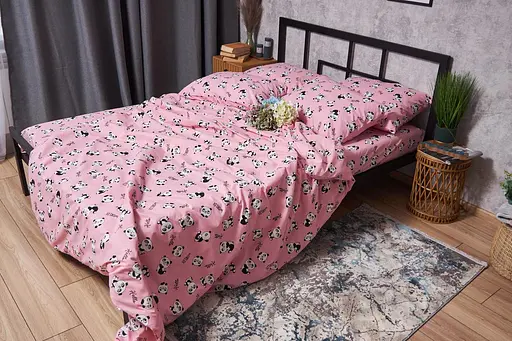 Пододеяльник Moon&Star Бязь Gold Люкс Pandas Двуспальный 175x210 см - фото 4