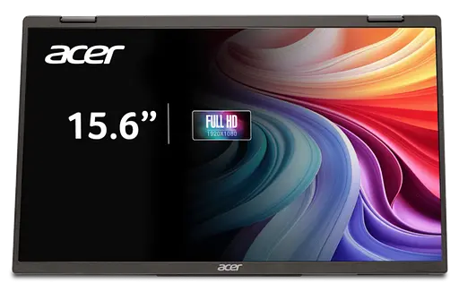 Монiтор 15.6" Acer Dual Portable PD163QTbmiuux (UM.ZP3EE.011) Black - фото 2