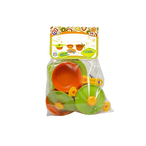 Ігровий набір "Кухонний набір №1" ТехноК 3251TXK 14 предметів - фото 2