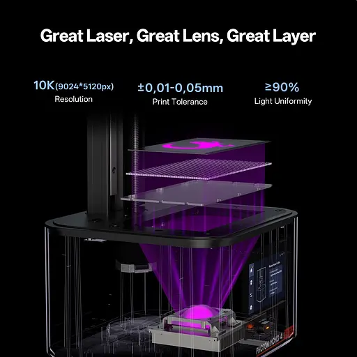 3D-принтер Anycubic Photon Mono 4 Ultra PM4UBK0A-O (150716) - фото 9