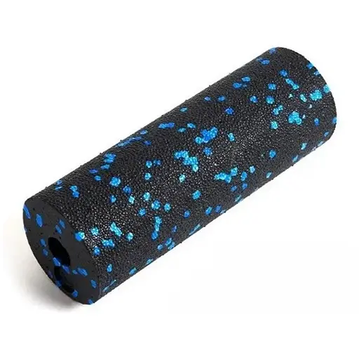 Масажний ролик (роллер) гладкий PowerPlay PP-4346 Mini EPP Foam Roller Чорно/Синій (15,3x5,3 см) (PP_4346_Blue_(15*5)) - фото 1