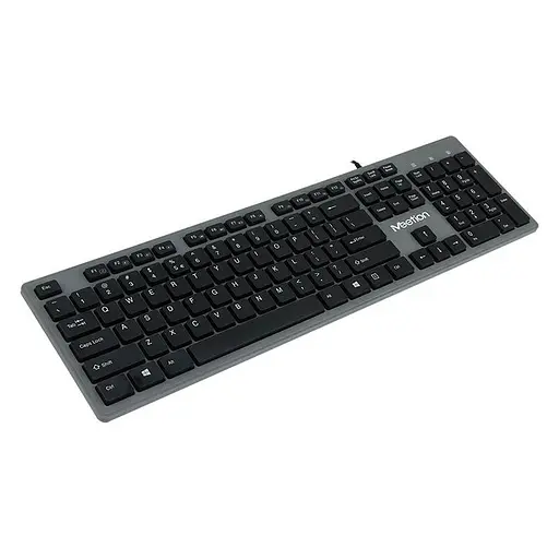 Клавиатура MeeTion USB Standard Chocolate Ultrathin Keyboard K841 Ukr/RU/EN раскладки - фото 4