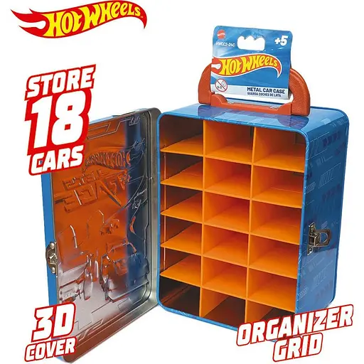 Контейнер для 18 машинок Hot Wheels (HWCC2-24C) - фото 3