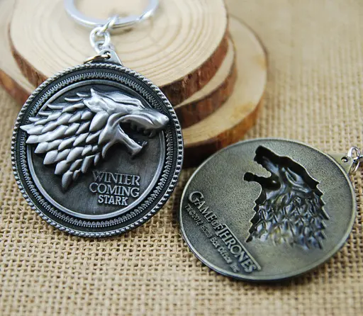 Брелок Гра Престолів Герб Старк GT3.49 - фото 6