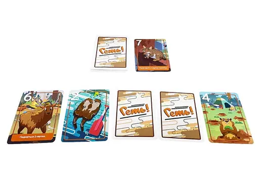Настольная игра Games 7 Days Прочь! Животные против туристов (Scram!) (укр.) (SCRM01UA) - фото 5