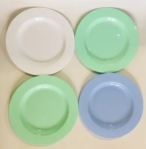 Тарелка круглая с широким бортом 230х230х15 мм - фото 2