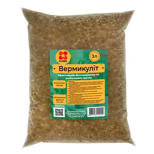 Вермикулит TM Flores 3 л (verm-3l-FL)